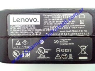 Calamuchita Portátil ⋆ Venta de repuestos de notebooks y netbooks / Compra de equipos ⋆ https://www.calamuchitaportatil.com.ar ⋆ 0942RCA2 ⋆ <span style="color: #00ccff;"><em><strong>Marca: Lenovo<br>Modelo/Parte: PA-1450-55LG / SA10M42742 / 01FR120</strong></em></span>