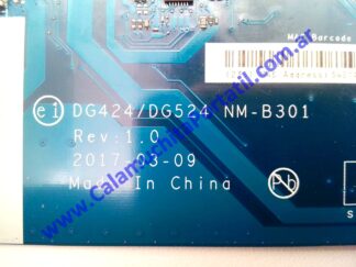 Calamuchita Portátil ⋆ Venta de repuestos de notebooks y netbooks / Compra de equipos ⋆ https://www.calamuchitaportatil.com.ar ⋆ 0949MOA3 ⋆ <span style="color: #00ccff;"><em><strong>Modelo/Parte: DG424/DG524 NM-B301 Rev:1.0 / 5B20P20644</strong></em></span>